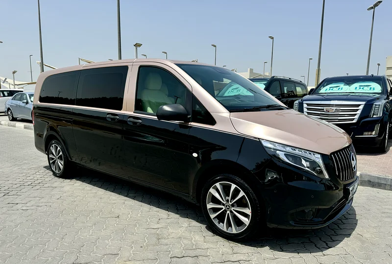 مرسيدس فيتو 2020 طقم جسم خليجي مايباخ حالة جيدة جداً ضمان سنة من ضمان إم بي63166157830019114