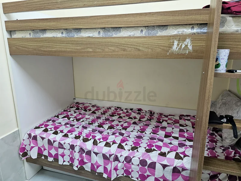KIDS TRUNK BED frame with Mattresses632103597286431123