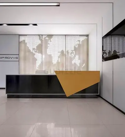 Office Reception Desk Counter Custom Made