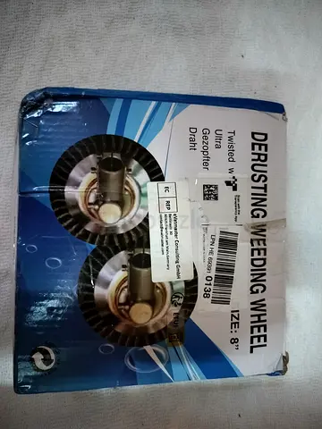 Derusting wheel