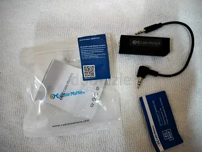 Ground loop noise isolator