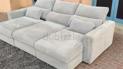 Ikea L shape sofa bed eskilstuna
