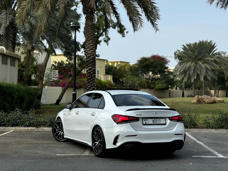 A35 AMG / 2021 GCC / 1 more year Mercedes agency Warranty / Full original paint / mint condition63157444616323114