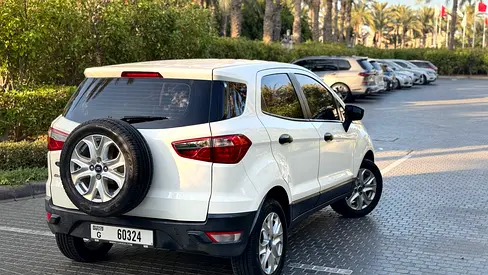 Ford Ecosport White 2015 Lady Driven Low Mileage 2015 In Excellent Condition