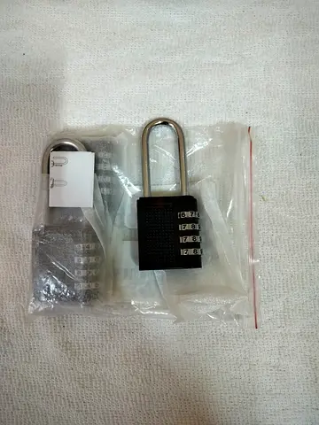 Combination number pad lock (3pc)