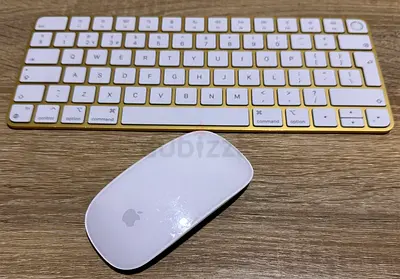 Apple Magic-3,Keyboard (English)with Touch ID and Magic-2 Mouse Multi Surface Touch