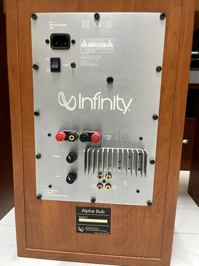 INFINITY ALPHA SUBWOOFER63261278420483114