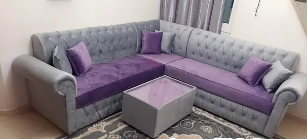 L shape. brand new corner sofa set for sale