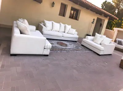 The one Kingstone three plus two seater sofa one seater