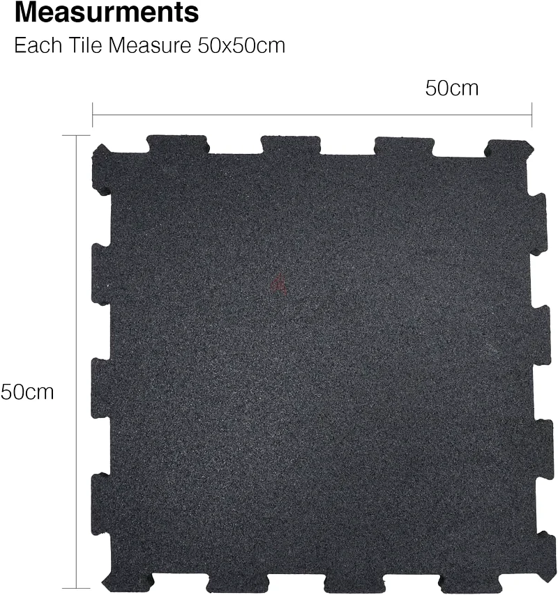 10MM Black Rubber Heavy-Duty Floor Exercise Mat63170411896451112