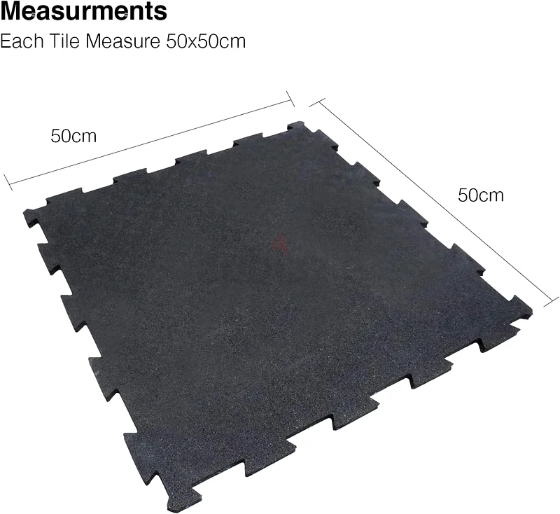 10MM Black Rubber Heavy-Duty Floor Exercise Mat63170411896451111