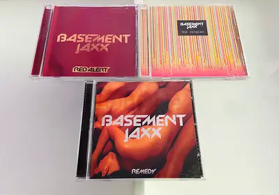 3 Basement Jaxx Music CD’s