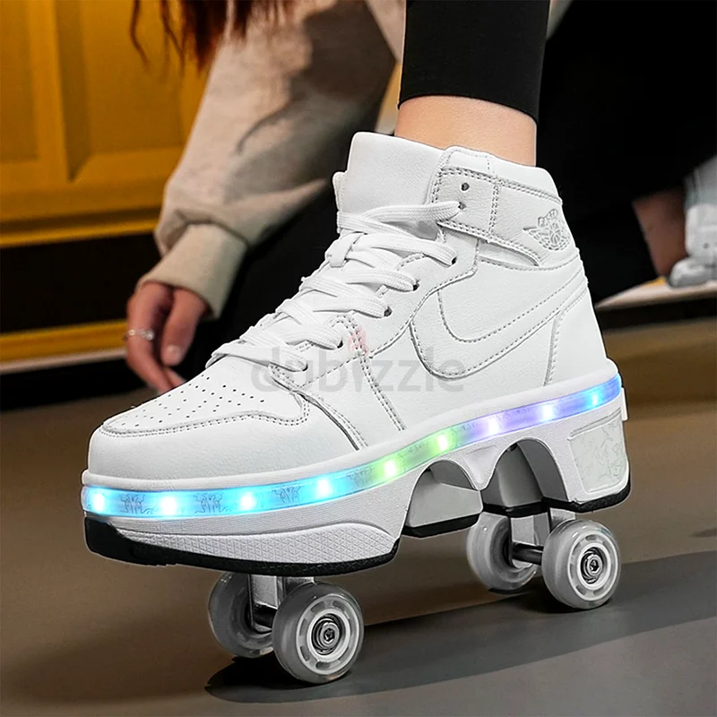 LED Deform Wheel Skate For Unisex63169934576513112