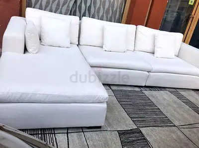 Marina Home L shape sofa Feather filled
