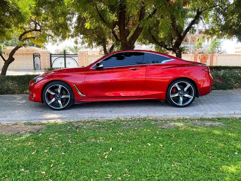 Infiniti Q60  Red Sport 400 USA Spcs63139711667970112