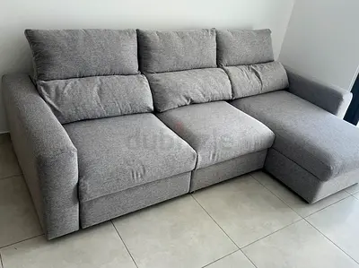 Still perfect ikea Eskilstuna L shape sofa bed