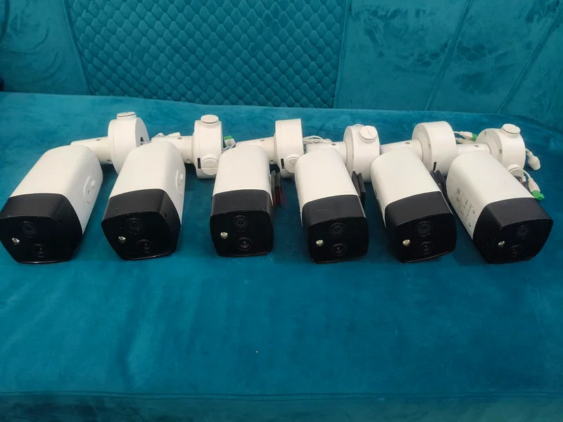 كاميرا HIK Vision الحرارية البصرية ثنائية الطيف الشبكة الرصاصة CCTV632581436616991129