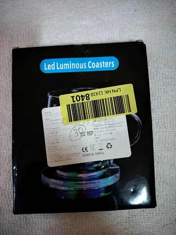 LED luminous coaster