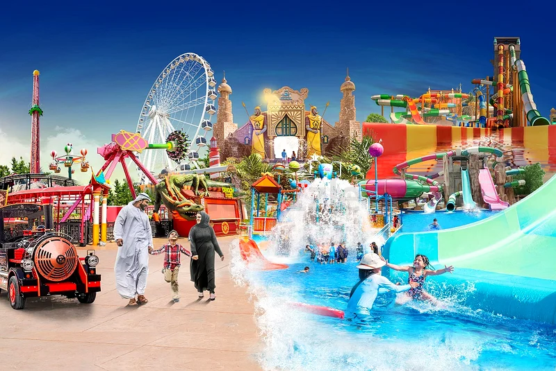 Montazah park (pearl kingdom water park) 2 tickets available only 25063187241531907119