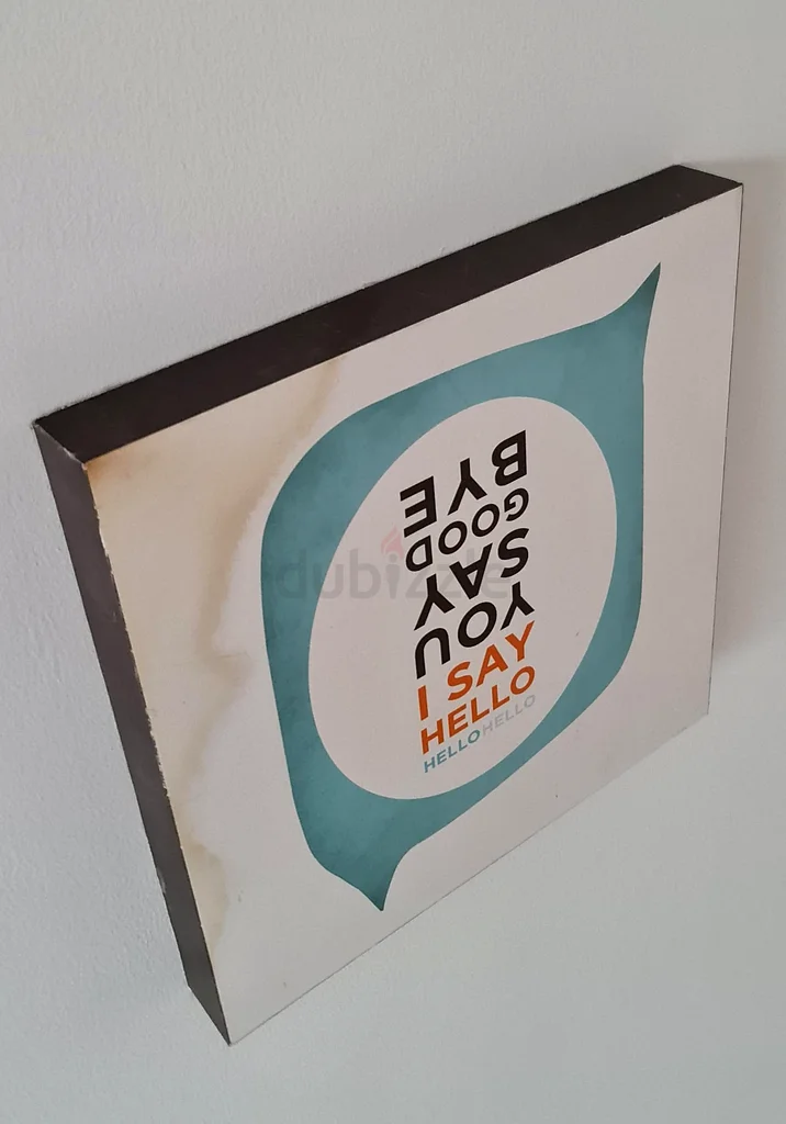 إطار لوحة حائط - أقول مرحباً (30.5 × 30.5 سم)63227809048579113