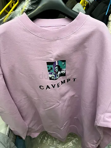Stylish Cavempt Oversized Sweatshirt in Lilac