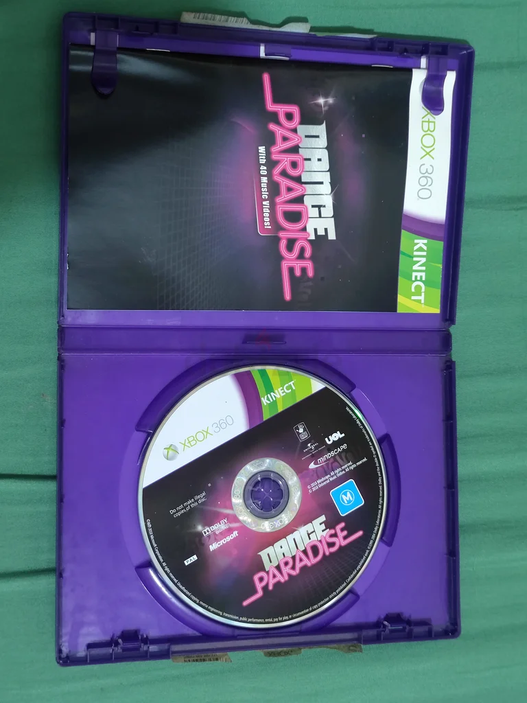 Xbox game DANCE PARADISE KINECT63206395116161111