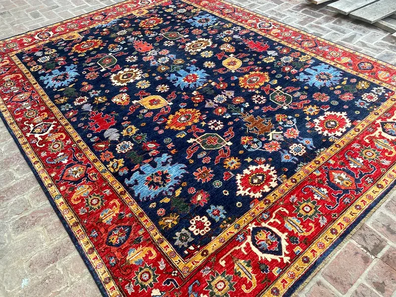 276 x 359 cm | handknotted Persian Bijar Serapi Carpet Fine Quality63209348496514112