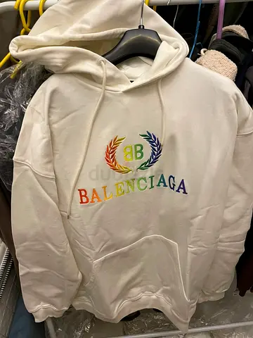 Authentic Balenciaga Rainbow Hoodie - Limited Edition!