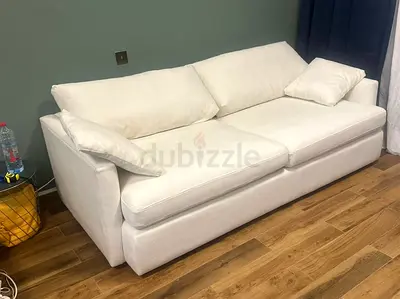 Selling Crate and barrel Lounge deep three seater sofa