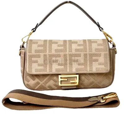 FENDI Baguette Cloth handbag. New