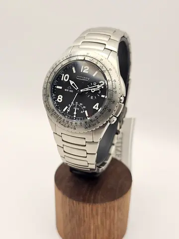 Rare Citizen Promaster 3111-H31021 Quartz Black Dial Date Chronograph Men’s Watch