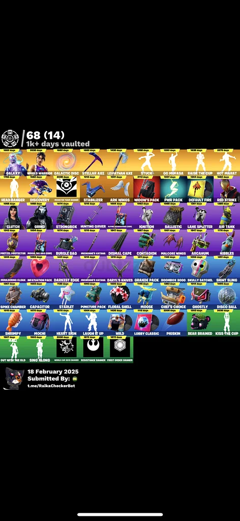 Fortnite account63205354528515113