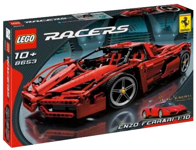 EXCLUSIVE RARE: Lego Technic ENZO FERRARI 1:10, 8653. Never build, factory sealed.632272807471381122