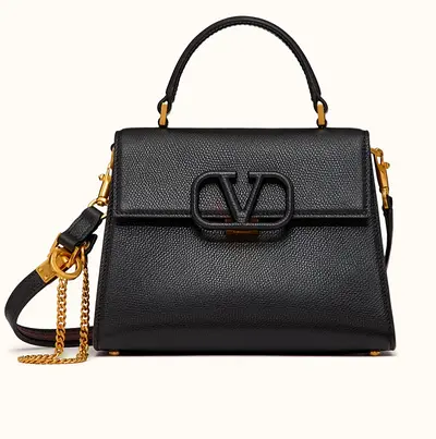 Valentino Garavani VSLING leather sholder bag. New.