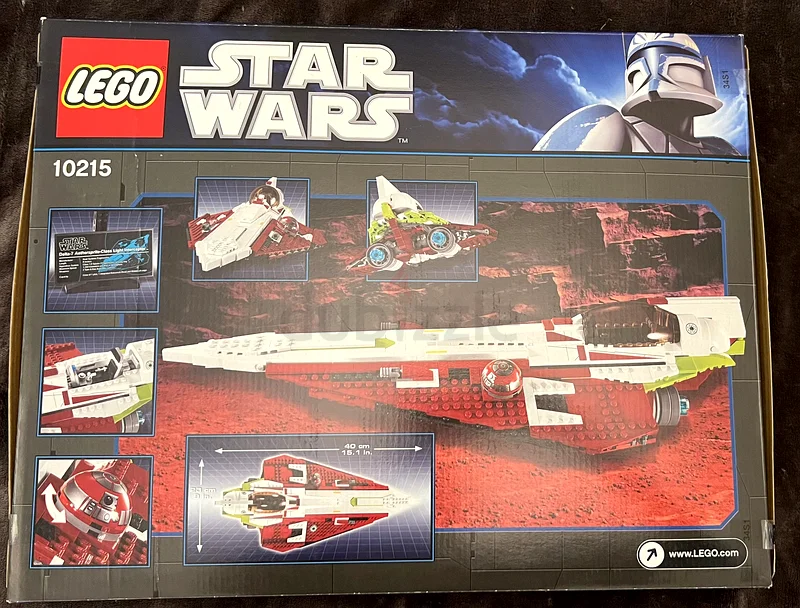 LEGO Star Wars Obi-Wans Jedi Starfighter - A Galactic Adventure Awaits!63227806712578112