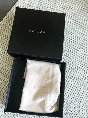 BVLGARI original satin box and dust bag for sale