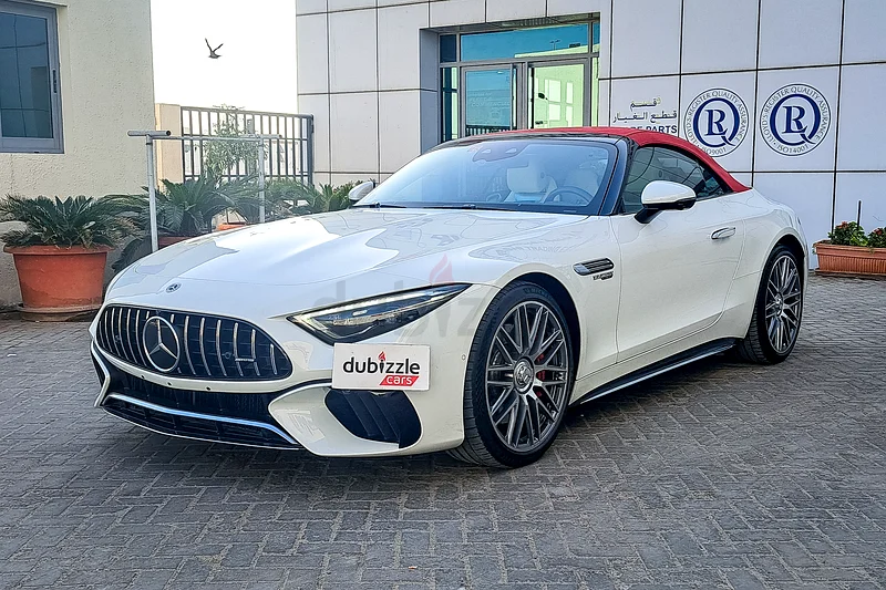 AED 7217/month | 2022 Mercedes-Benz SL-Class SL 55 AMG 4Matic Plus | GCC Specs | Ref#27545463164313326850111