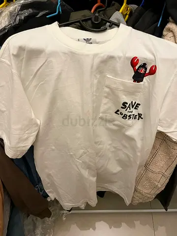 Unique ADIDAS Save the Lobster Graphic T-Shirt