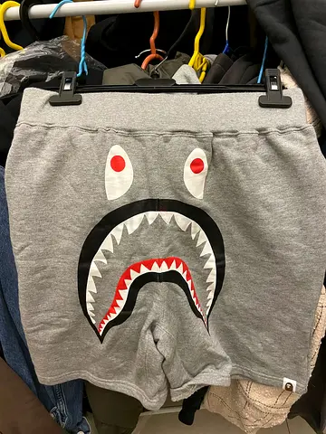 Trendy Shark Face Shorts for Street Style Lovers!size-s