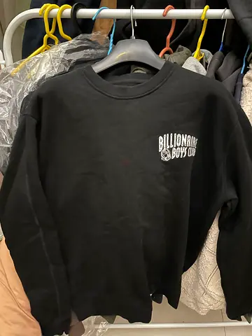 Stylish Billionaire Boys Club Black Sweatshirt-SIZE-M