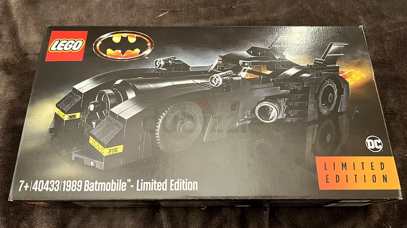 Limited Edition LEGO 1989 Batmobile - A Collectors Dream!63227806719362111