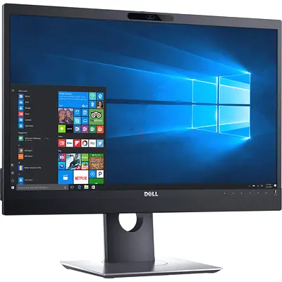 24” Dell P2418HZ  Monitor for Video-Conference-BUILT IN SPEAKERS  CAMERA- FHD IPS LED-Height Adjus