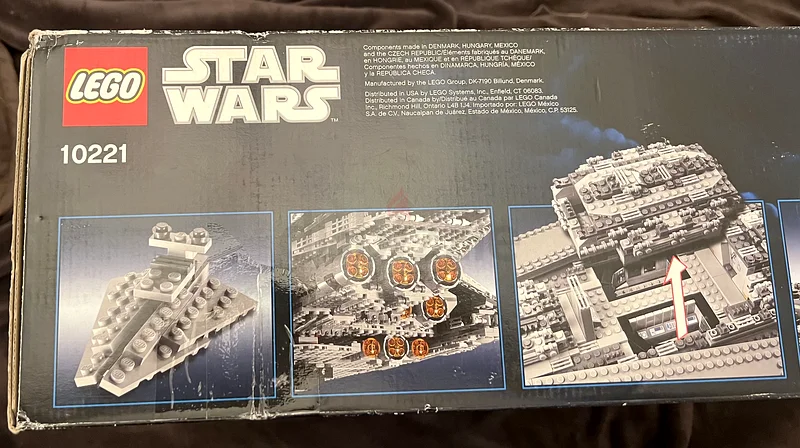 Star Wars LEGO Super Star Destroyer - Ultimate Building Experience! 1022163205356436098112