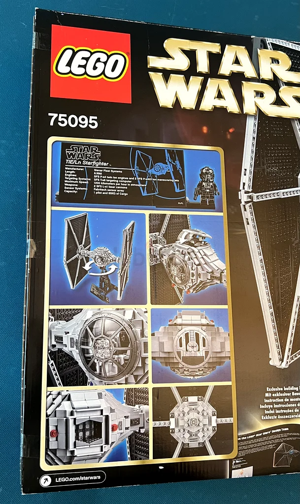 Epic LEGO Star Wars TIE Fighter Set - 1685 Pieces! 7509563205356429187113
