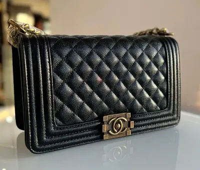 CHANEL Leboy. Pure leather. Like new