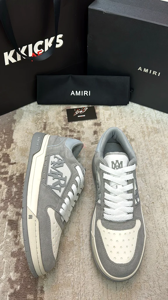 Amiri Classic Sneakers ‘Grey/White’63238110075778111