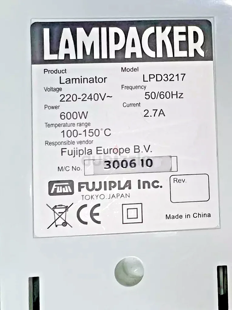 Fuji LPD3217 Lamipacker Cubic A3 Laminator63167113027969113