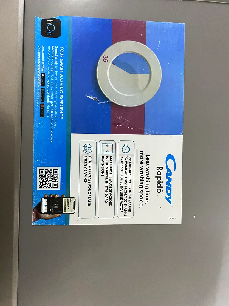 Candy Rapido Free Standing 16 Place Setting 10 Program Dishwasher  Same as new63265598953345113