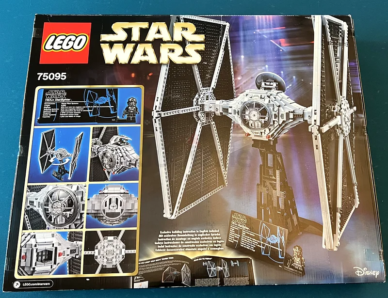 Epic LEGO Star Wars TIE Fighter Set - 1685 Pieces! 7509563205356429187112
