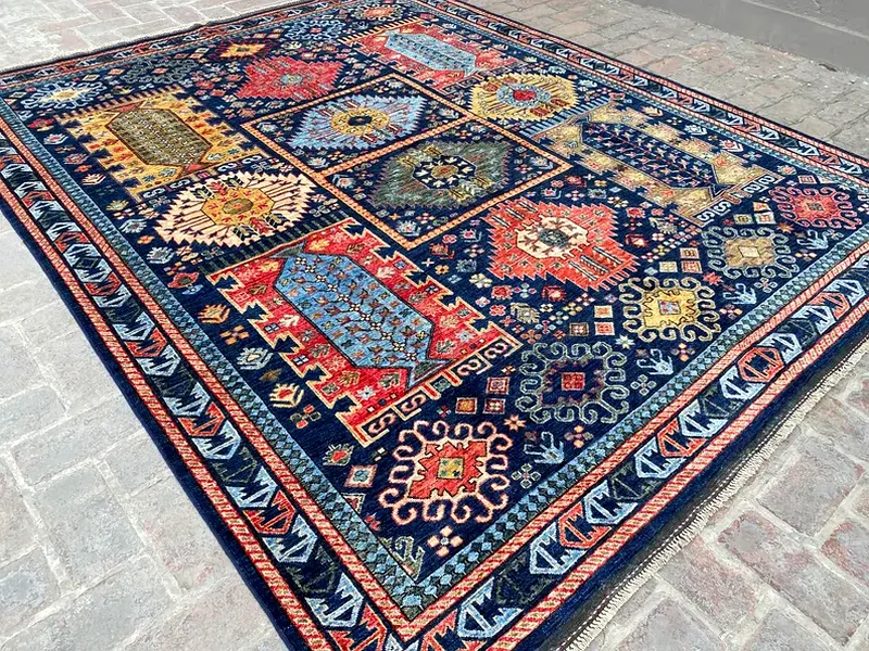 240 x 295 cm | new Handknotted Waziri Afghan Carpet Finest Quality63184228428161113